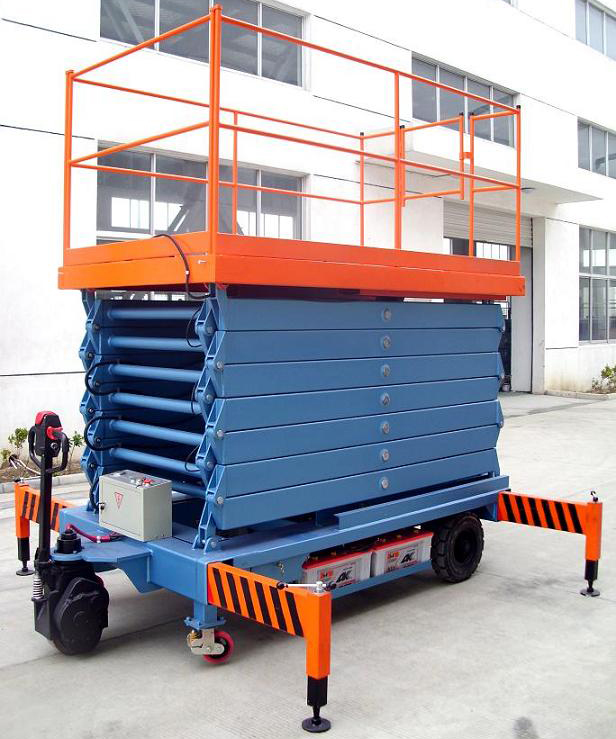 仙桃助力行走剪叉式高空作业平台